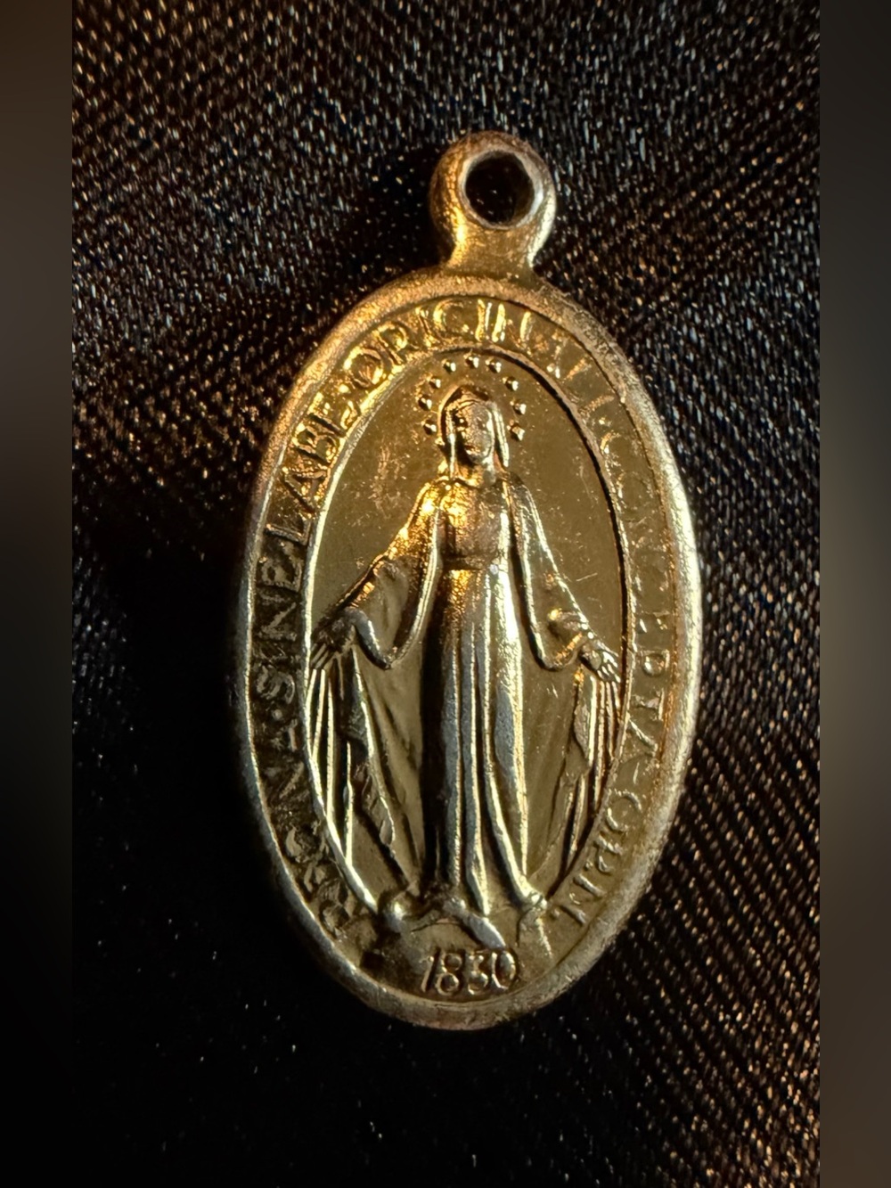 +Vintage+ Virgin Mary Pendant
